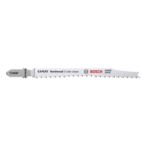 BOSCH - 5 Lames scie sauteuse BOSCH 2608900544 EXPERT BIM Sans éclat Bois dur 117mm T308BF - large