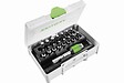 FESTOOL - Assortiment d'embouts FESTOOL 205823 SYS3 XXS CE-TX BHS 60 pour perceuses-visseuses sans fil à interface FastFix - vignette