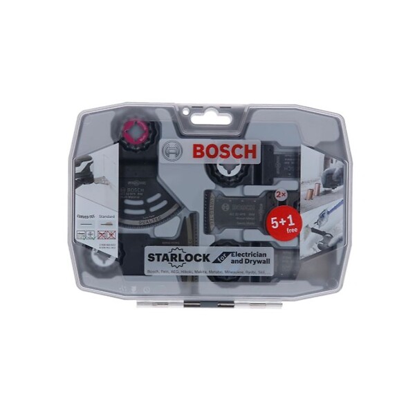 BOSCH - Coffret spécial électricien et plaquiste starlock 6 pièces BOSCH PRO 2608664622 - large