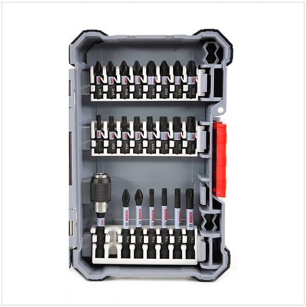 BOSCH - Set de vissage  Impact - Forêt multi-construction - 35 pièces - 2608577147 - large