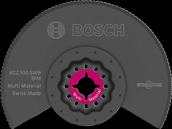 BOSCH - Lame Segment ondulée BOSCH PRO BIM ACZ 100 SWB - large