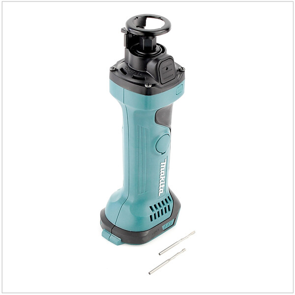 MAKITA - Affleureuse Plaque de Plâtre MAKITA DCO180Z 18 V Li-ion Ø 6,35 mm (vendu sans batterie) - large