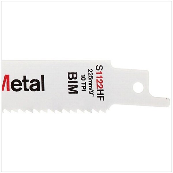 BOSCH - Lot de 5 lames de scie sabre S 1122 HF BOSCH 2608656021 pour bois et métal - large