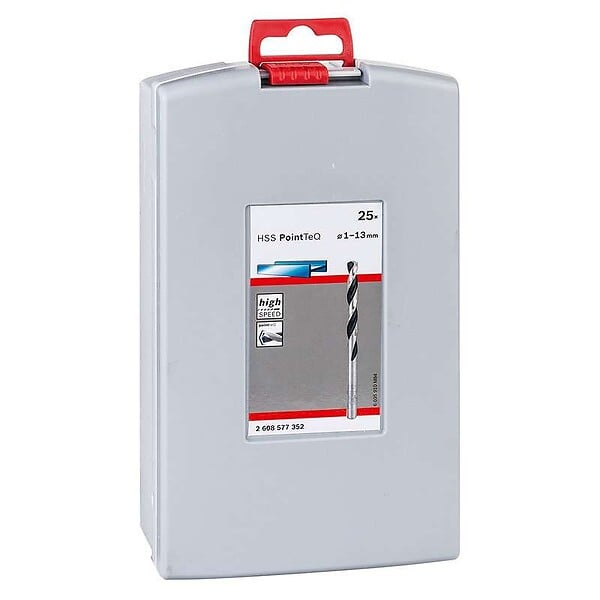 BOSCH - Coffret de 25 Forets BOSCH PRO hélicoïdaux HSS PointTeQ ProBox (2608577352) - large
