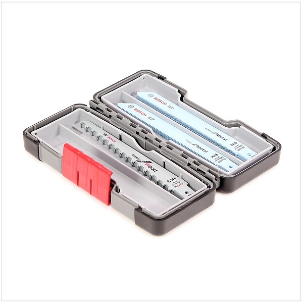 BOSCH - Coffret de 15 lames pour scie sabre BOSCH PRO 2607010901 - large