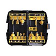 DEWALT - Coffret de 12 fraises DEWALT DT90016-QZ pour défonceuse 8mm - vignette