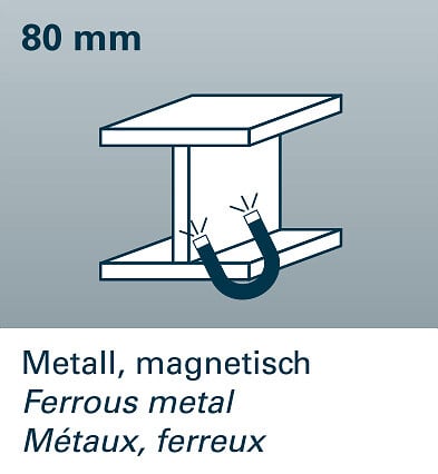 GEO FENNEL - Détecteur multi-matériaux GEO FENNEL FWS 80 800770 - large