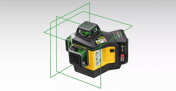STABILA - Laser multilignes LAX 600 G, système 12 V, 7 pièces (EU) STABILA 19797 - large
