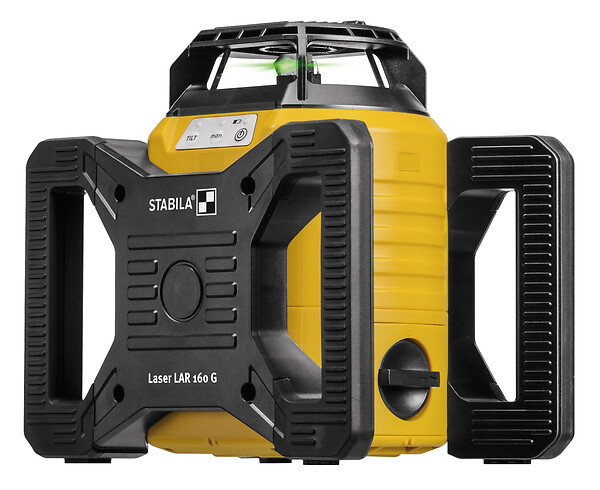 STABILA - Laser rotatif LAR 160 G, 4-pcs STABILA 19240 - large