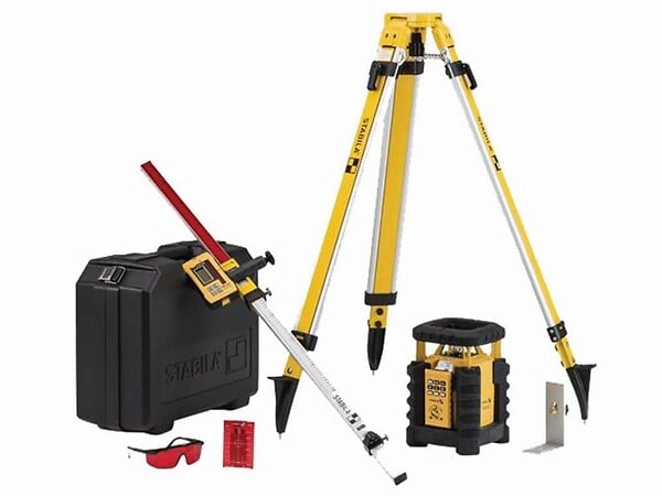 STABILA - Laser rotatif LAR 350, 9-pcs STABILA 19111 - large