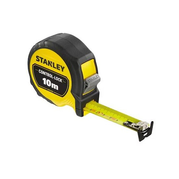 STANLEY - Mesure 10 m x 25 mm double marquage magnétique control-lock - STANLEY - STHT37233-0 - large