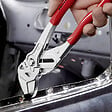 TOPCAR - Pince-clé 300mm KNIPEX 86 03 300 capacité 68mm - vignette