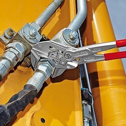 TOPCAR - Pince-clé 300mm KNIPEX 86 03 300 capacité 68mm - large
