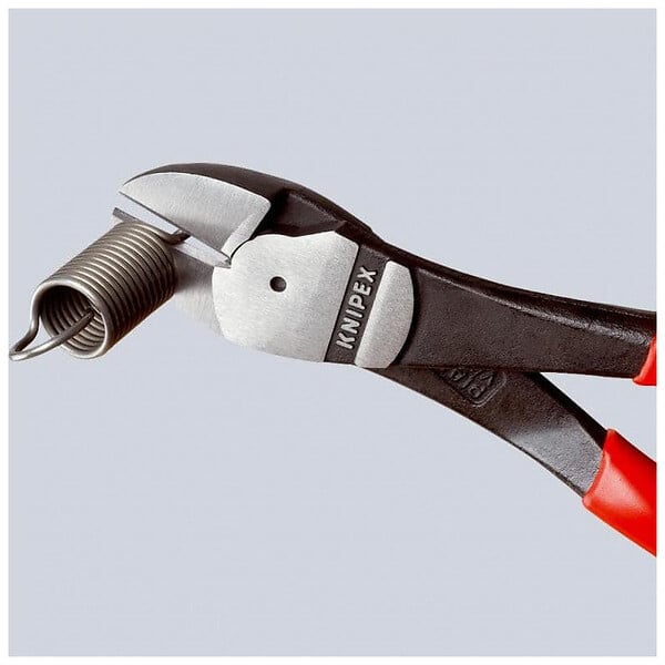 TOPCAR - Pince coupante de côté à forte démultiplication KNIPEX 74 01 180 180mm - large