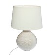 ATMOSPHERA - Lampe à poser Pied Boule en céramique H 28.5 cm - vignette