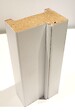 BALLAY - Bloc porte 3 panneaux alvéolaire - Blanc - H.204xL.83cm - vignette