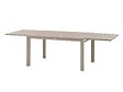 HESPERIDE - Table de jardin rectangulaire extensible coulissante Evasion  8/10 places lin et argile - Hespéride - vignette