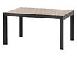 HESPERIDE - Table de jardin rectangulaire extensible coulissante Evasion  8/10 places effet bois - Hespéride - vignette