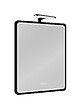 MP GLASS - Miroir LED Toscan - Noir - 75x55cm - vignette