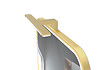 MP GLASS - Miroir LED Toscane Gold - 75x55cm - vignette
