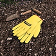 JARDIBEST - Gants de jardin pour outils - Cuir - vignette