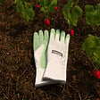 JARDIBEST - Gants de jardin pour cueillette et plantations - Polyester - T9 - vignette