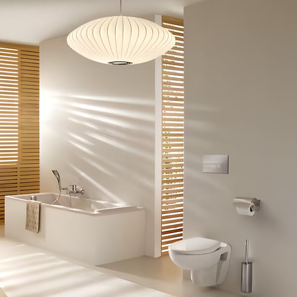 JACOB DELAFON - Baignoire bain douche Struktura + pare bain + étagère 170 X 75 - large