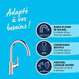 GROHE - Robinet de cuisine Start Flow Quickfix + microfibre - vignette