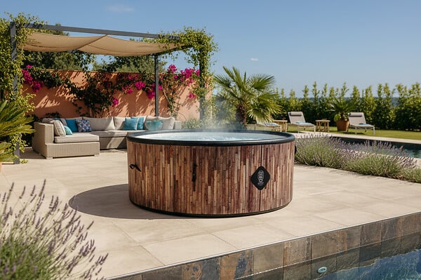 COCO SPA - Coco spa Bali | 180 Cm De Diamètre | 1100 Litres | Moteur 2240 W | Jusqu'à 6 Personnes - large