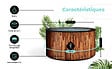 COCO SPA - Coco spa Bali | 180 Cm De Diamètre | 1100 Litres | Moteur 2240 W | Jusqu'à 6 Personnes - vignette