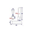 PELLET - Barre Relevable Ø 30 Mm Blanche - vignette