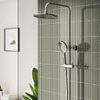 VITRA - Colonne de douche ou bain douche thermostatique Aquaheat Bliss 250 - vignette