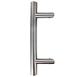 SECURY-T - Poignée de tirage - Baton de maréchal - Inox 304 - Oblique 45° 800mm - vignette