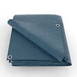 JARDIBEST - Bâche lourde - Polyéthylène - Bleu marine - 150g/m2 - 4x5m - vignette