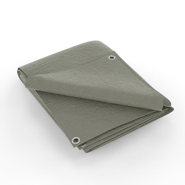 JARDIBEST - Bâche à bois - Polyéthylène - Vert - 80g/m2 - 1.5x6m - large