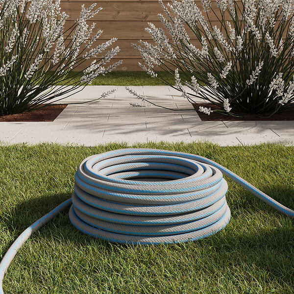 JARDIBEST - Tuyau d'arrosage 5 couches NTS - Diam.15mm x L50m - large