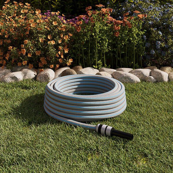 JARDIBEST - Tuyau d'arrosage 5 couches NTS - 15mm - L.20m - large