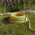 JARDIBEST - Tuyau d'arrosage PVC 3 couches tricoté - Diam.15mmxL.25m - vignette