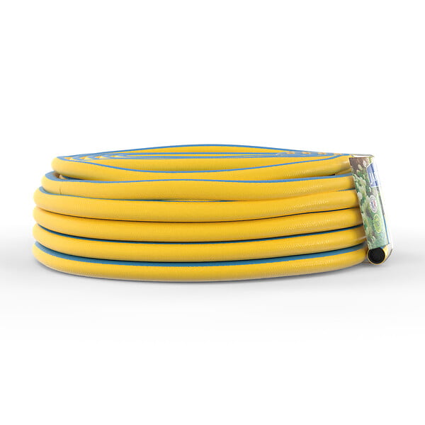 JARDIBEST - Tuyau d'arrosage PVC 3 couches tricoté - 50m - Diam.19mm - large