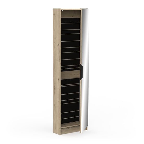 DEMEYERE - Armoire à chaussures ZAPATERO coloris chêne royal - large