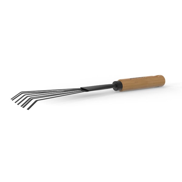JARDIBEST - Balai rocaille - 5 dents plates - large