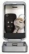 MASTER LOCK - Rangement sécurisé pour les clés : Select Access à montage mural - Format M - Construction en aluminium résistante aux intempéries - Kit de montage inclus- Combinaison programmable à 4 chiffres  -Noir - vignette
