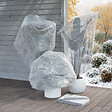JARDIBEST - x5 housses d'hivernage Blanc - L.0.80xl.1m - vignette