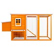 VIDAXL - vidaXL Poulailler d'extérieur avec 1 nichoir Bois - vignette