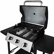 SOMAGIC - Barbecue Gaz 3 Feux 10.5kw Noir - 335541 - vignette
