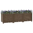 VIDAXL - vidaXL Lit surélevé 120x40x38 cm Polypropylène - vignette