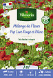 VILMORIN - Mélange de Fleurs Pop Love rouge et blanc - 7 M² - vignette