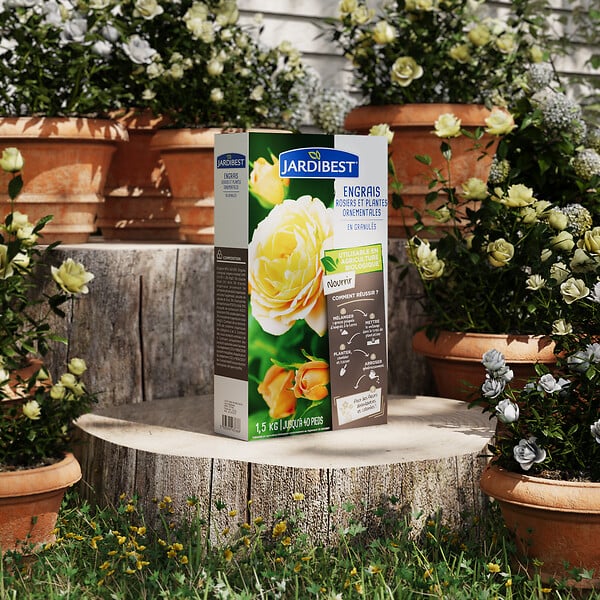 JARDIBEST - Engrais rosiers - 1.5kg - large
