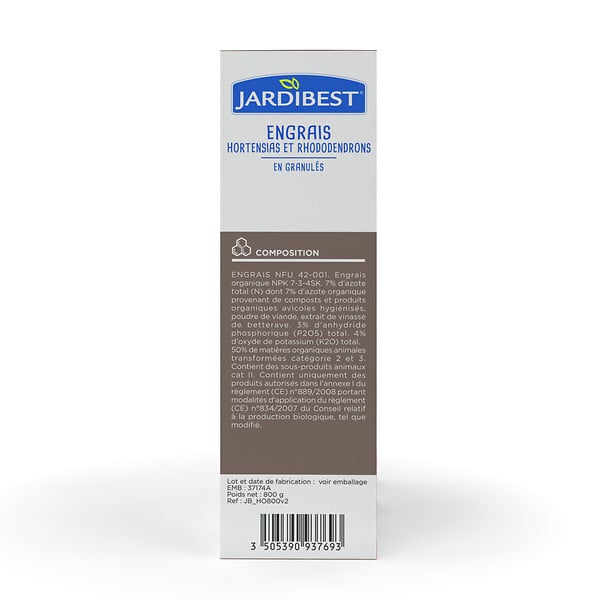 JARDIBEST - Engrais terre de bruyère - 800g - large