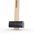JARDIBEST - Masse emmanchée - Acier trempé - 4kg - vignette